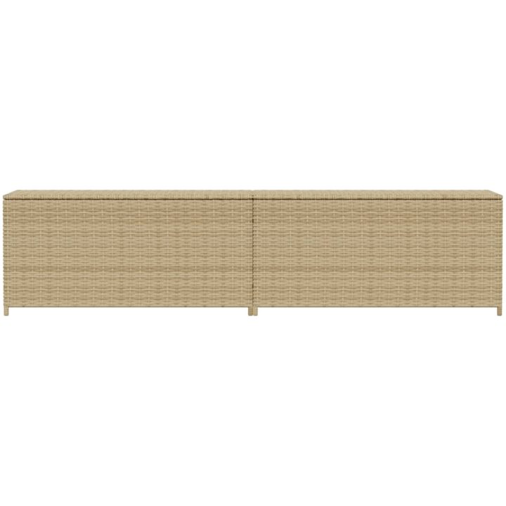 Dynbox blandad beige 469L konstrotting vidaXL 200 x 50 x 58 cm – bild 4