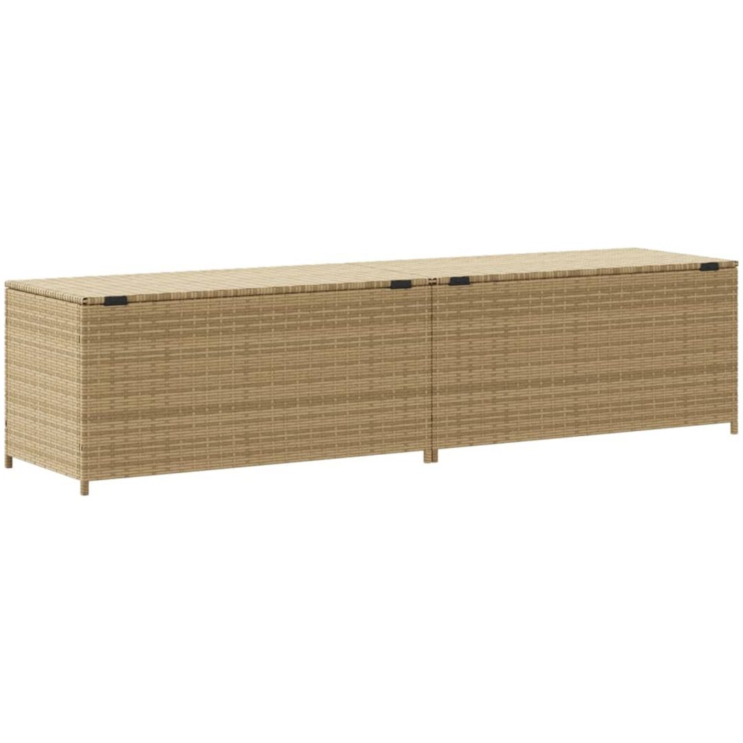 Dynbox blandad beige 469L konstrotting vidaXL 200 x 50 x 58 cm – bild 6