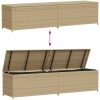 Dynbox blandad beige 469L konstrotting vidaXL 200 x 50 x 58 cm – miniatyr 7