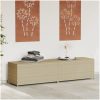 Dynbox blandad beige 469L konstrotting vidaXL 200 x 50 x 58 cm – miniatyr 1