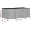 Dynbox blandad beige 984L konstrotting vidaXL 180 x 90 x 70 cm – miniatyr 11