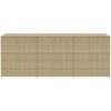 Dynbox blandad beige 984L konstrotting vidaXL 180 x 90 x 70 cm – miniatyr 4