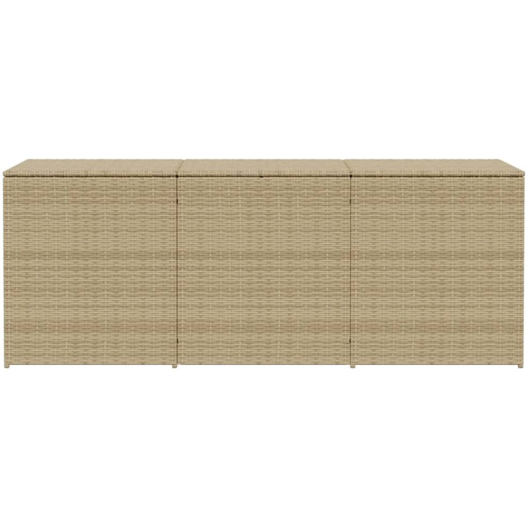 Dynbox blandad beige 984L konstrotting vidaXL 180 x 90 x 70 cm – bild 4