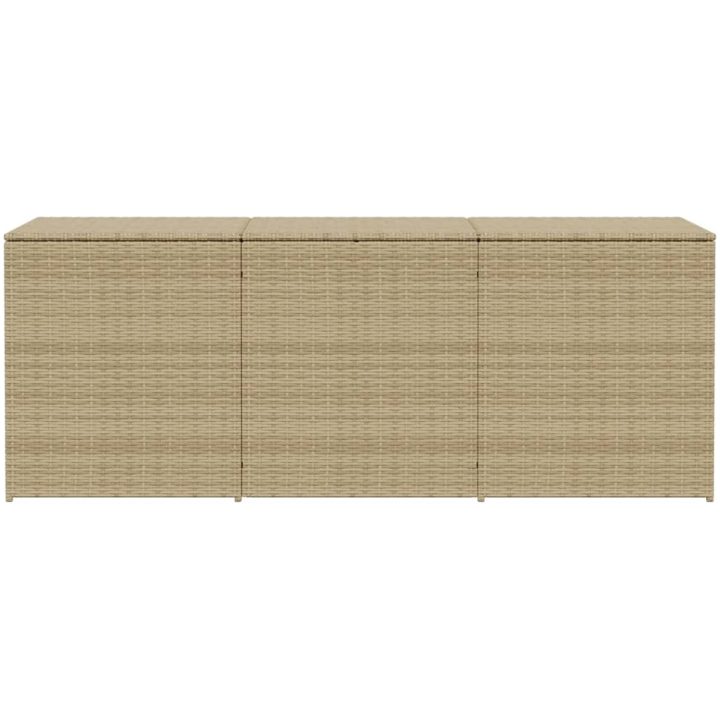 Dynbox blandad beige 984L konstrotting vidaXL 180 x 90 x 70 cm – bild 4