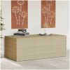 Dynbox blandad beige 984L konstrotting vidaXL 180 x 90 x 70 cm – miniatyr 1