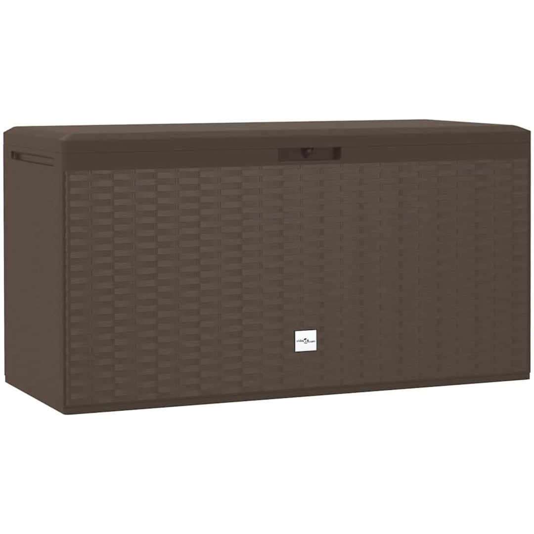 Dynbox brun 114x47x60 cm vidaXL – bild 2