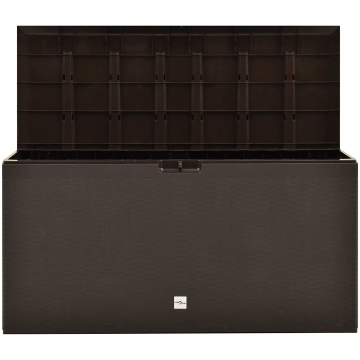 Dynbox brun 114x47x60 cm vidaXL – bild 4