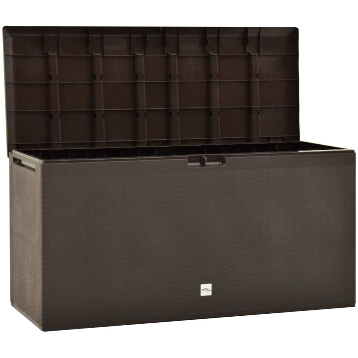 Dynbox brun 114x47x60 cm vidaXL – bild 5
