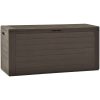 Dynbox brun 116x44x55 cm vidaXL – miniatyr 2