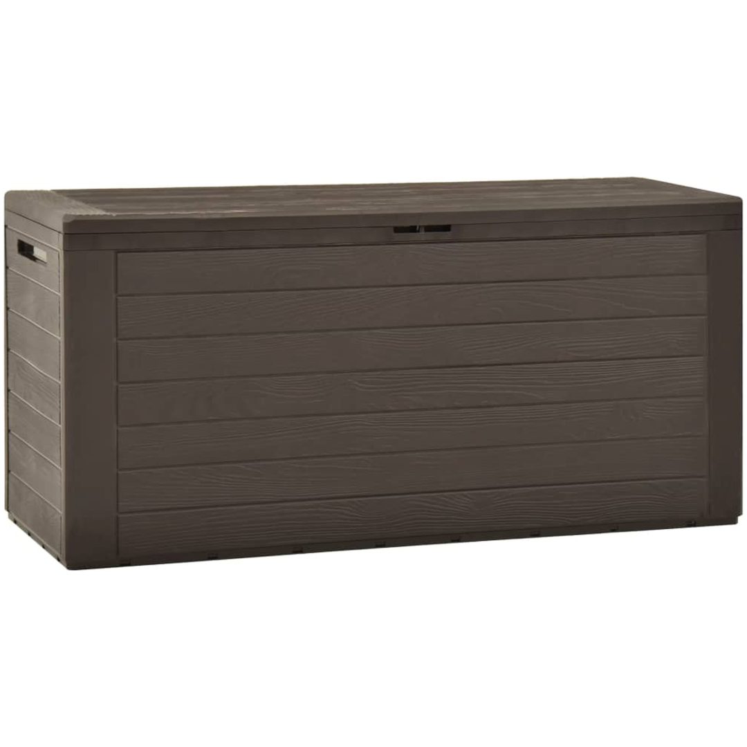 Dynbox brun 116x44x55 cm vidaXL – bild 2