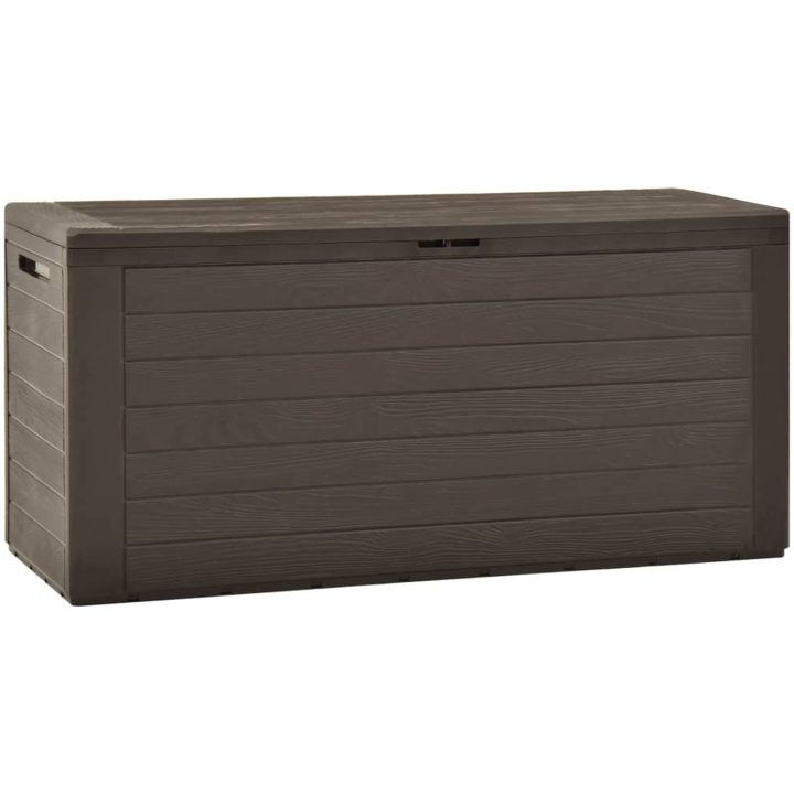 Dynbox brun 116x44x55 cm vidaXL – bild 2