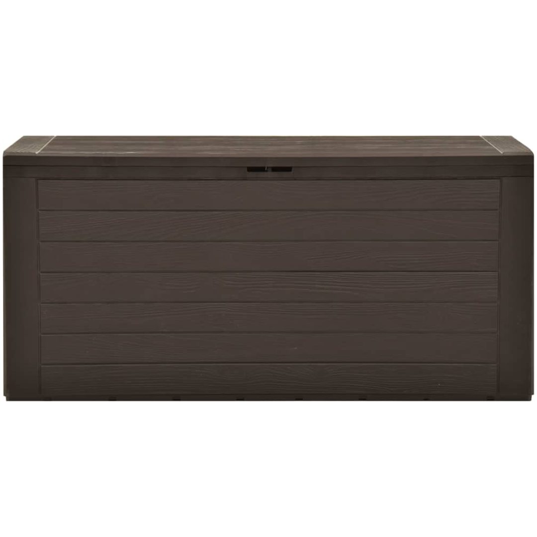 Dynbox brun 116x44x55 cm vidaXL – bild 3