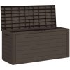 Dynbox brun 116x44x55 cm vidaXL – miniatyr 4