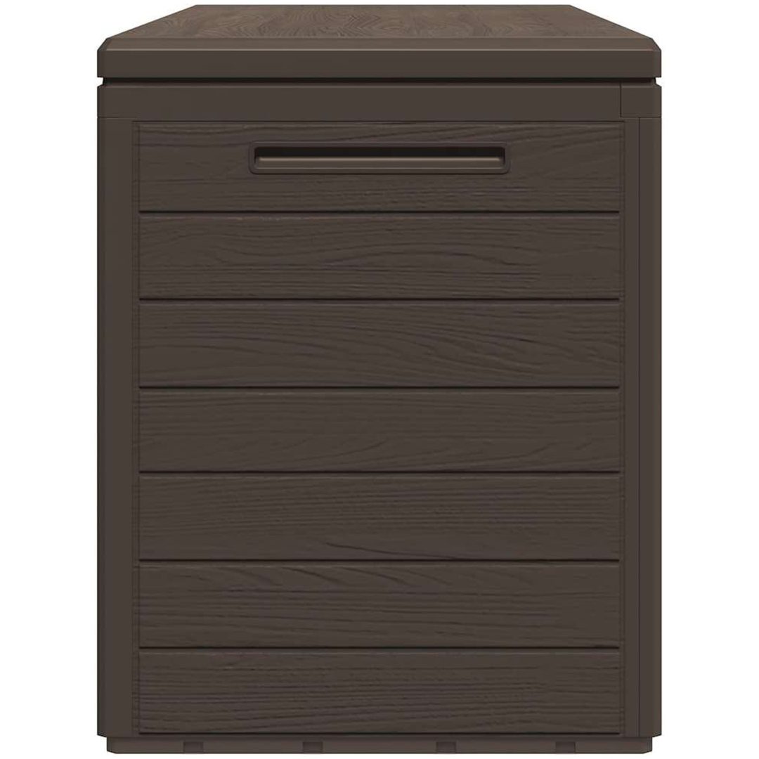 Dynbox brun 116x44x55 cm vidaXL – bild 5