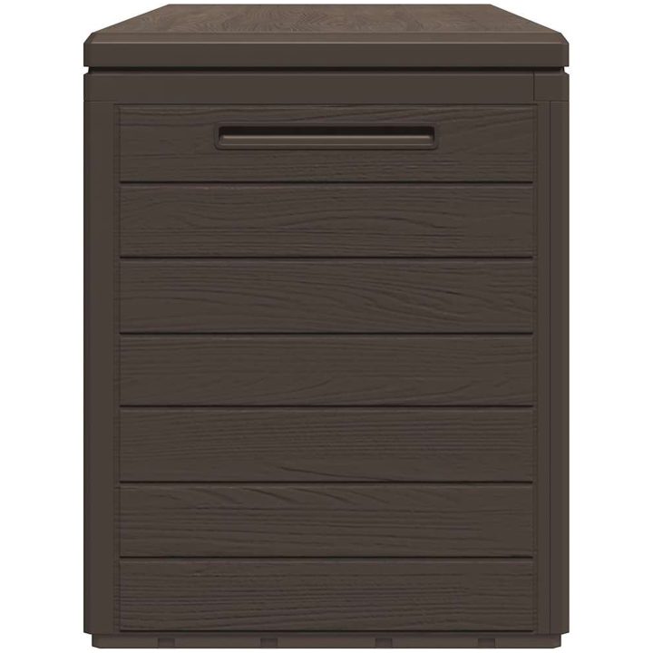 Dynbox brun 116x44x55 cm vidaXL – bild 5