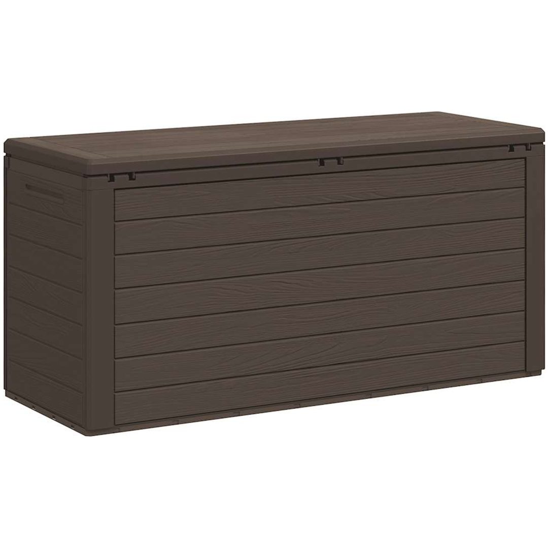 Dynbox brun 116x44x55 cm vidaXL – bild 6