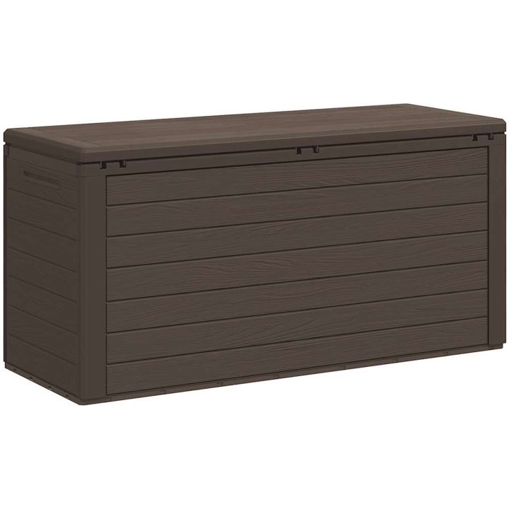 Dynbox brun 116x44x55 cm vidaXL – bild 6