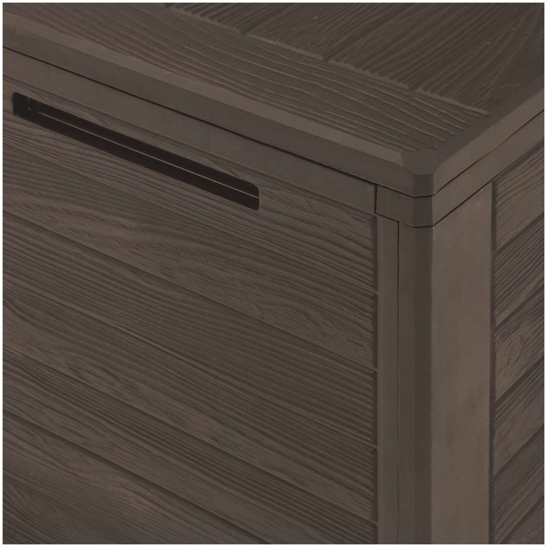 Dynbox brun 116x44x55 cm vidaXL – bild 7