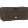 Dynbox brun 119x48x60 cm polypropen vidaXL – miniatyr 2