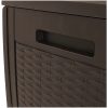Dynbox brun 119x48x60 cm polypropen vidaXL – miniatyr 8