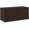 Dynbox brun 283L konstrotting vidaXL 120 x 50 x 56 cm – miniatyr 2