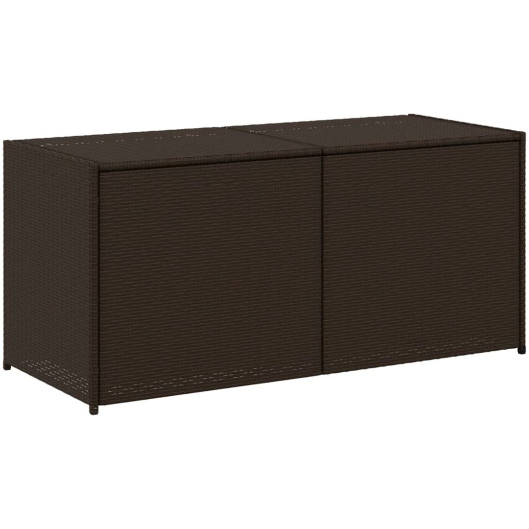 Dynbox brun 283L konstrotting vidaXL 120 x 50 x 56 cm – bild 2