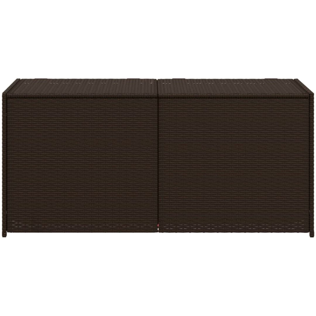 Dynbox brun 283L konstrotting vidaXL 120 x 50 x 56 cm – bild 4