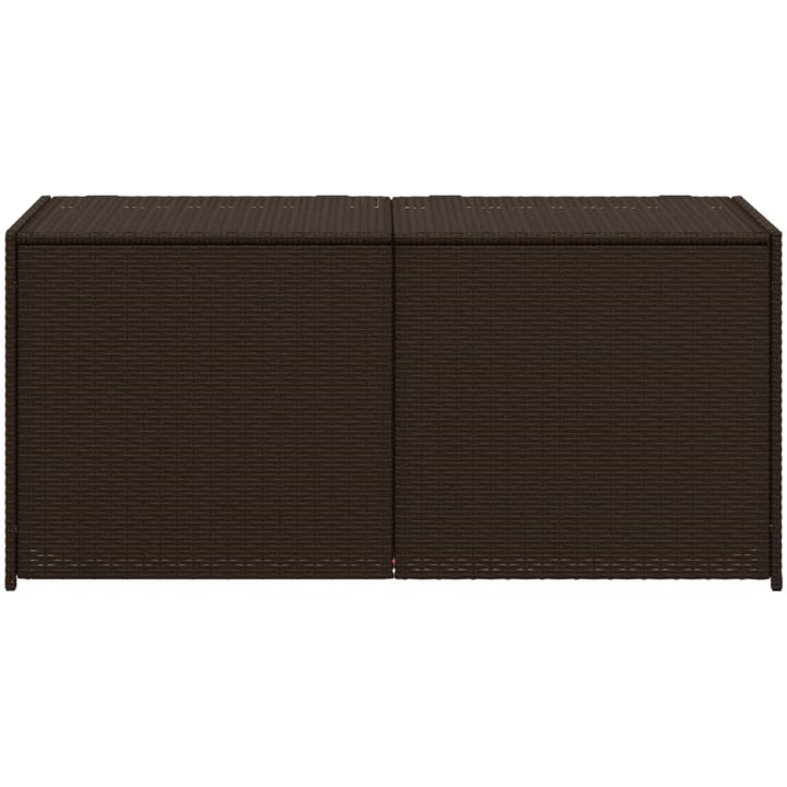 Dynbox brun 283L konstrotting vidaXL 120 x 50 x 56 cm – bild 4