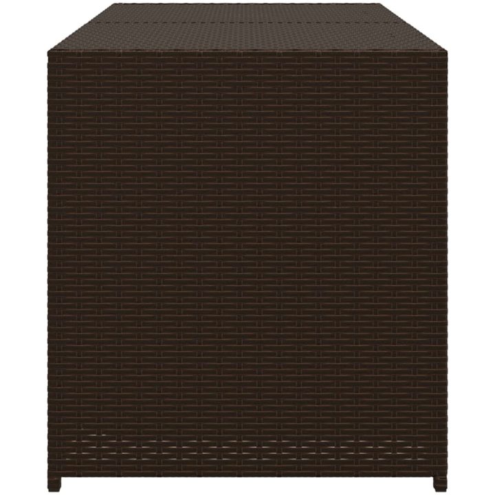 Dynbox brun 283L konstrotting vidaXL 120 x 50 x 56 cm – bild 5