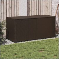 Dynbox brun 283L konstrotting vidaXL