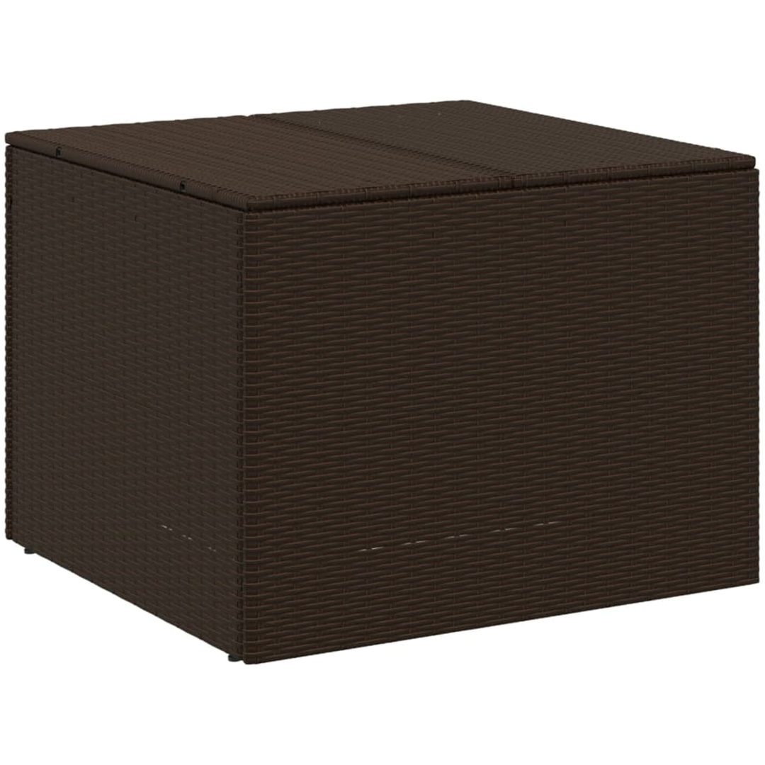 Dynbox brun 291L konstrotting vidaXL 80 x 75 x 59 cm – bild 2
