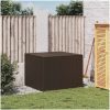 Dynbox brun 291L konstrotting vidaXL 80 x 75 x 59 cm – miniatyr 3