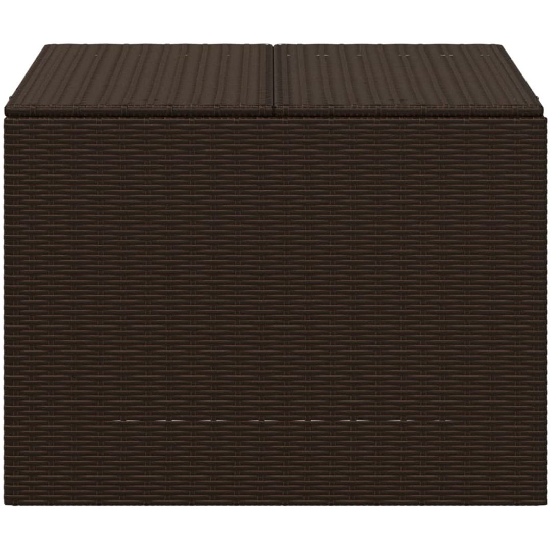 Dynbox brun 291L konstrotting vidaXL 80 x 75 x 59 cm – bild 4