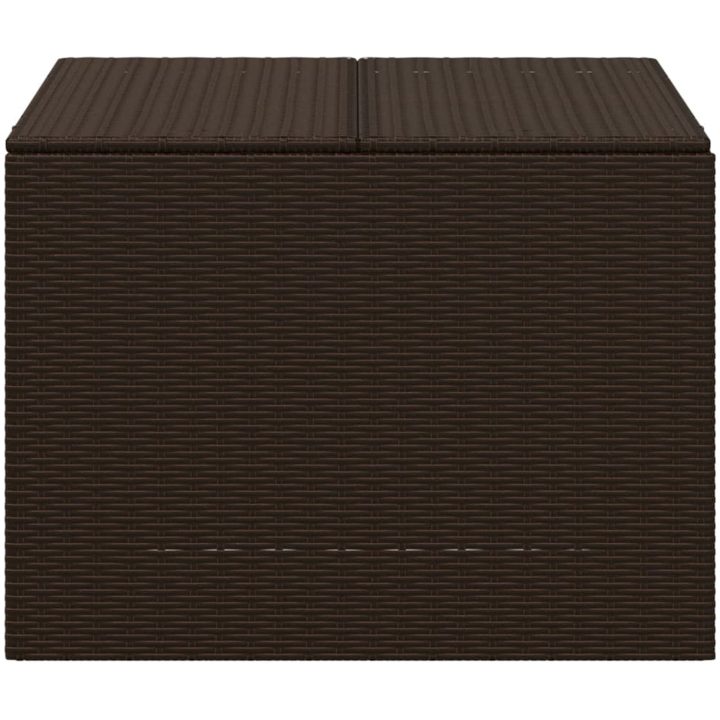 Dynbox brun 291L konstrotting vidaXL 80 x 75 x 59 cm – bild 4