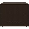 Dynbox brun 291L konstrotting vidaXL 80 x 75 x 59 cm – miniatyr 5