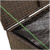 Dynbox brun 291L konstrotting vidaXL 80 x 75 x 59 cm – miniatyr 8