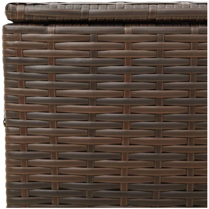 Dynbox brun 291L konstrotting vidaXL 80 x 75 x 59 cm – bild 9