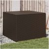 Dynbox brun 291L konstrotting vidaXL 80 x 75 x 59 cm – miniatyr 1