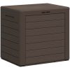 Dynbox brun 58,5x46x55 cm polypropen vidaXL – miniatyr 2