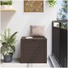 Dynbox brun 58,5x46x55 cm polypropen vidaXL – miniatyr 3