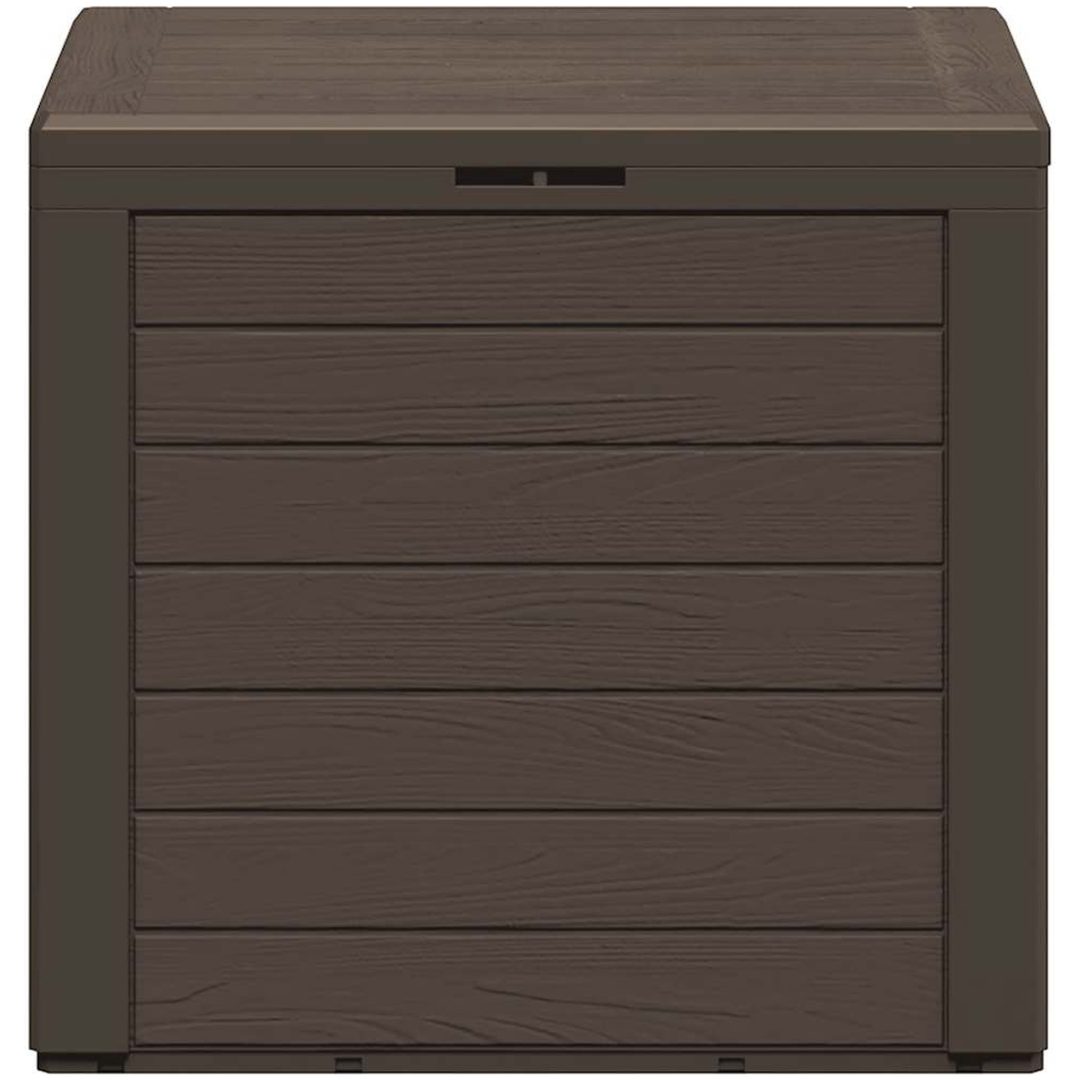 Dynbox brun 58,5x46x55 cm polypropen vidaXL – bild 6