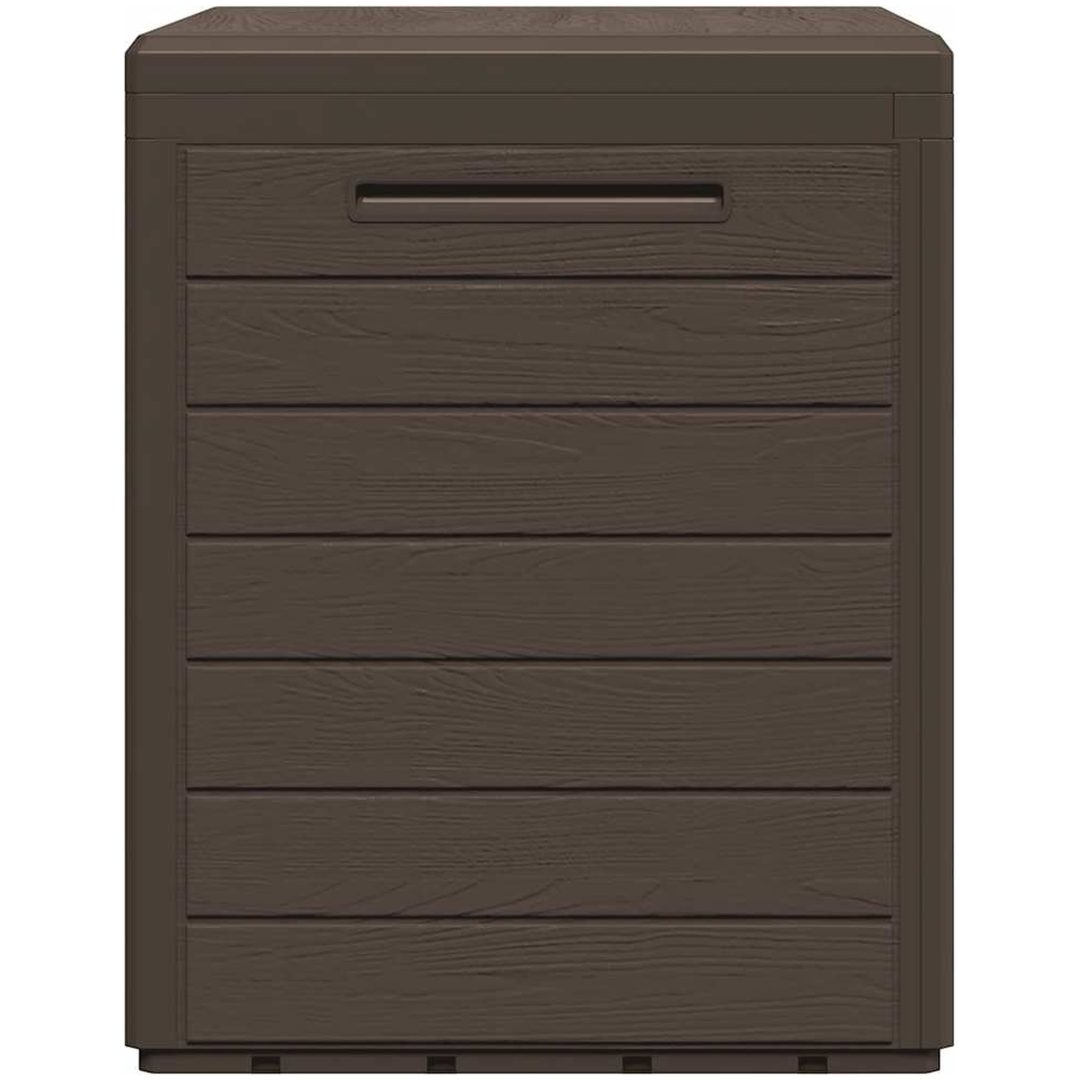 Dynbox brun 58,5x46x55 cm polypropen vidaXL – bild 7