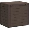 Dynbox brun 58,5x46x55 cm polypropen vidaXL – miniatyr 8