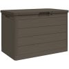 Dynbox brun 77,5x44,5x53 cm polypropen vidaXL – miniatyr 2