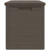 Dynbox brun 77,5x44,5x53 cm polypropen vidaXL – miniatyr 6