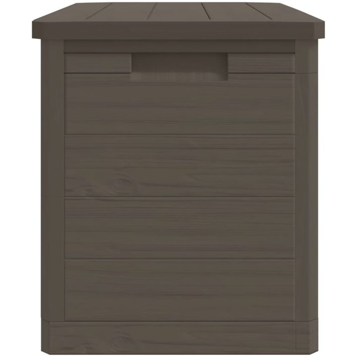 Dynbox brun 77,5x44,5x53 cm polypropen vidaXL – bild 6