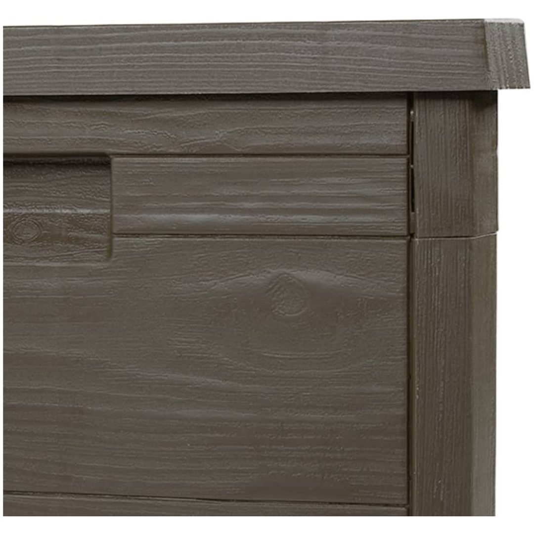 Dynbox brun 77,5x44,5x53 cm polypropen vidaXL – bild 9