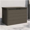 Dynbox brun 77,5x44,5x53 cm polypropen vidaXL – miniatyr 1