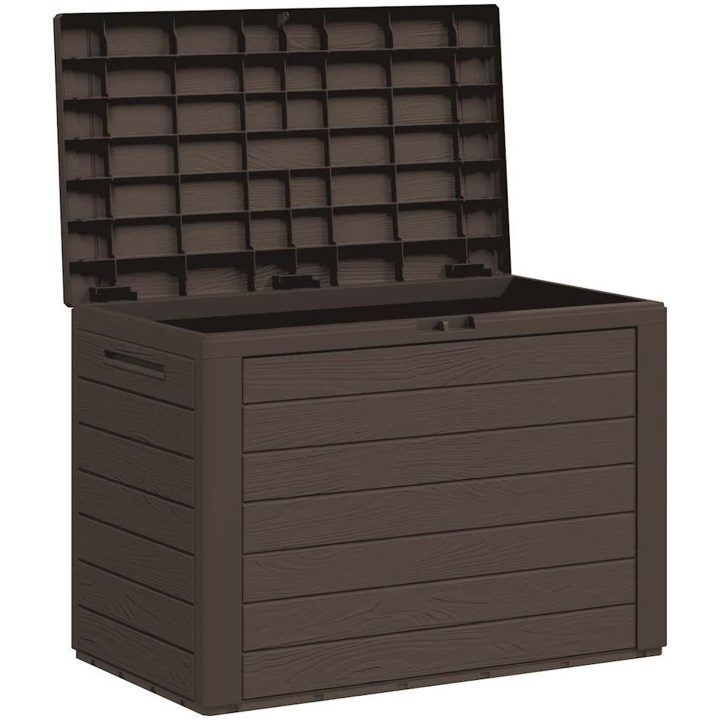 Dynbox brun 78x44x55 cm vidaXL – bild 4