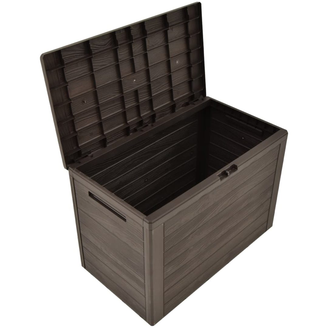 Dynbox brun 78x44x55 cm vidaXL – bild 6